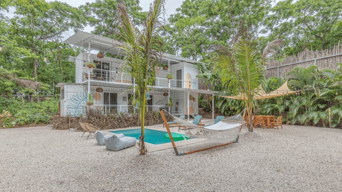 Boutique Vacation Rental Built from Upcycled Shipping Containers - USA Containers