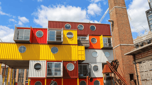 Shipping Container Architecture Shines at London’s Trinity Buoy Wharf - USA Containers