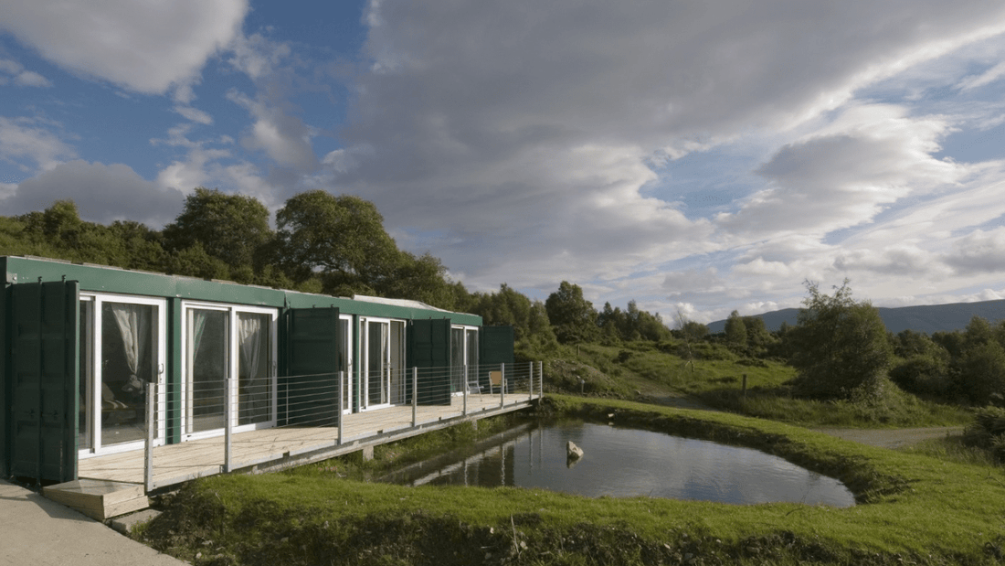 How Scotland’s Cove Park Transformed Shipping Containers into Creative Spaces - USA Containers