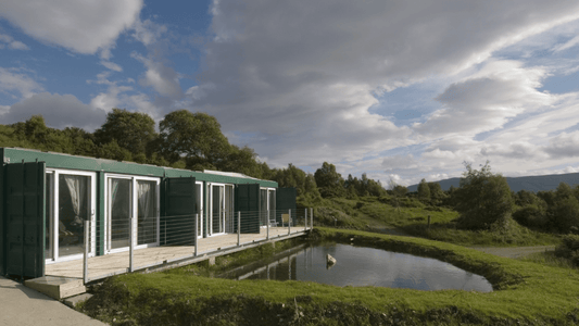 How Scotland’s Cove Park Transformed Shipping Containers into Creative Spaces - USA Containers