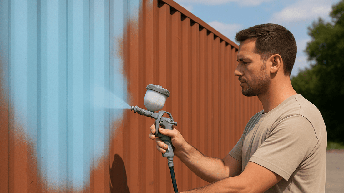 Can I Paint My Shipping Container? - USA Containers