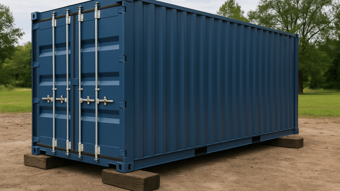 Where Can I Buy Railroad Ties to Put Under My Shipping Container? - USA Containers