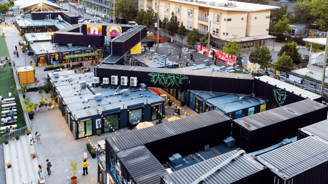 How Stackt Market’s Shipping Container Design Reinvents Urban Retail - USA Containers