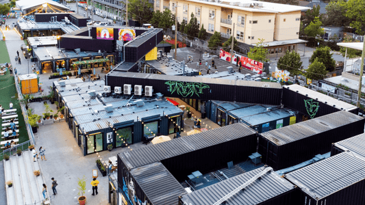 How Stackt Market’s Shipping Container Design Reinvents Urban Retail - USA Containers
