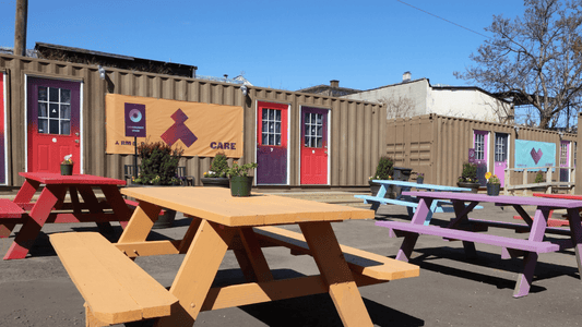 Turning Shipping Containers into Temporary Housing in Newark - USA Containers