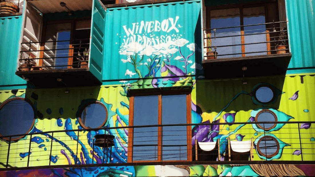 How WineBox Valparaíso Turned Shipping Containers Into a Luxury Hotel - USA Containers