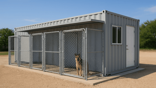Shipping Container Kennels: Cost-Effective Solutions for Pet Owners, Boarding Businesses, and Rescue Organizations - USA Containers