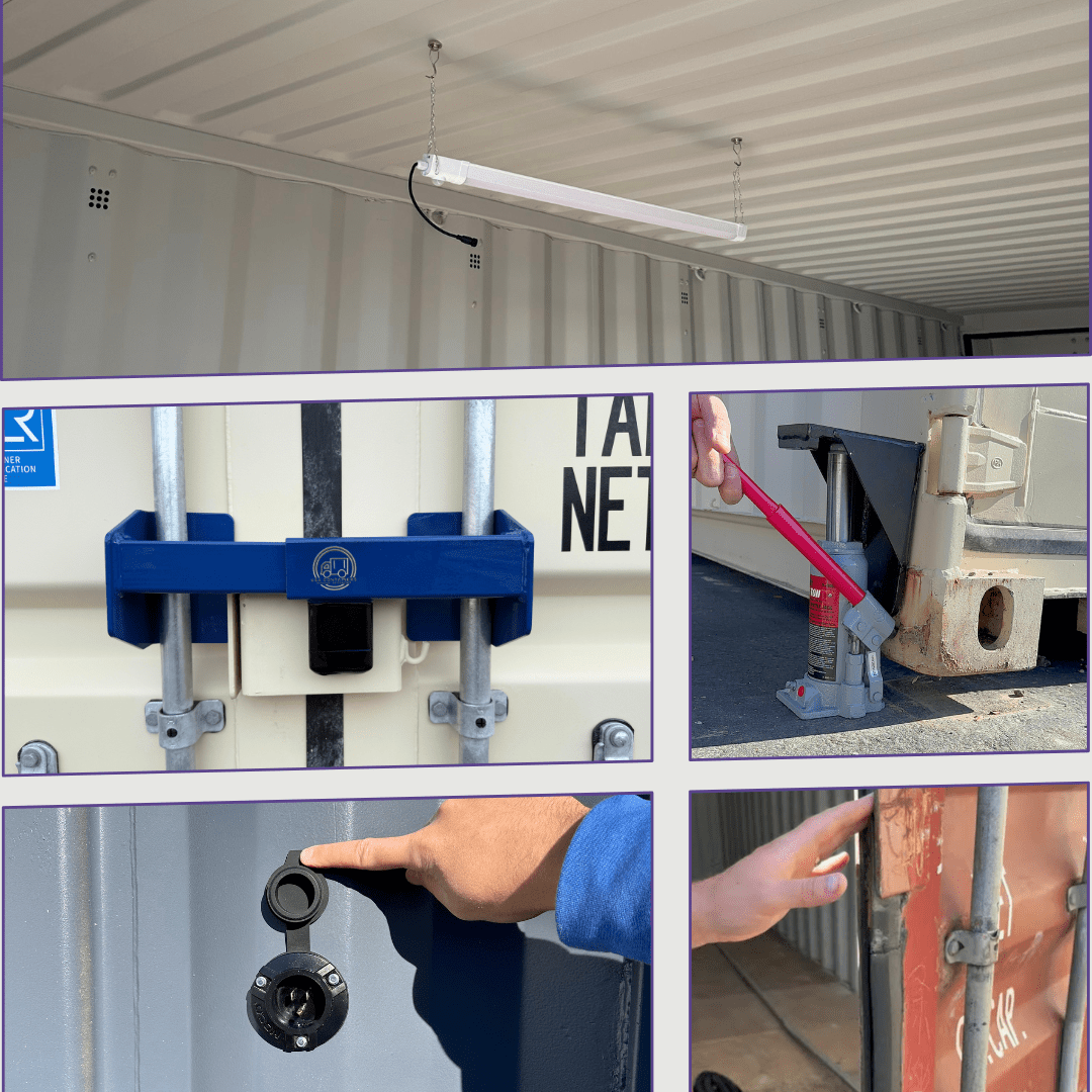 Complete Container Upgrade Kit - Ultimate Shipping Container Transformation System - USA Containers