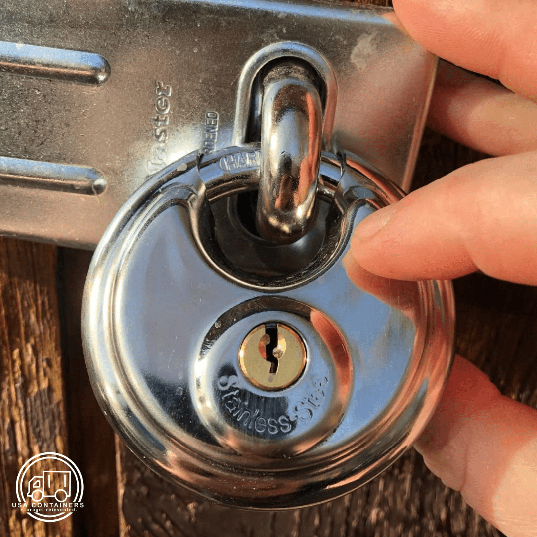 Shipping Container Crab Lock - USA Containers