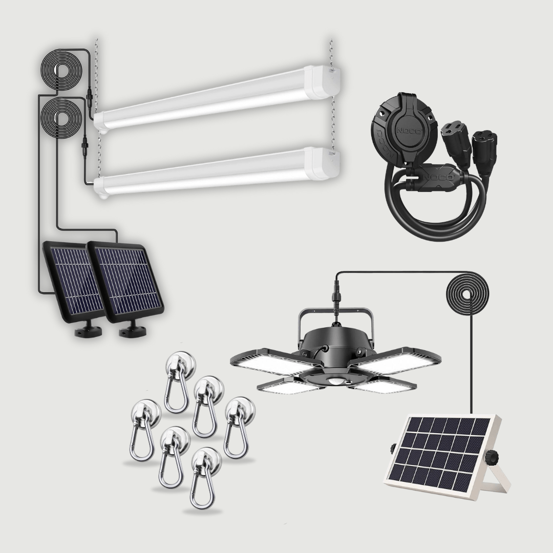 Interior Essentials Kit - Lighting, Organization & Power Bundle - USA Containers