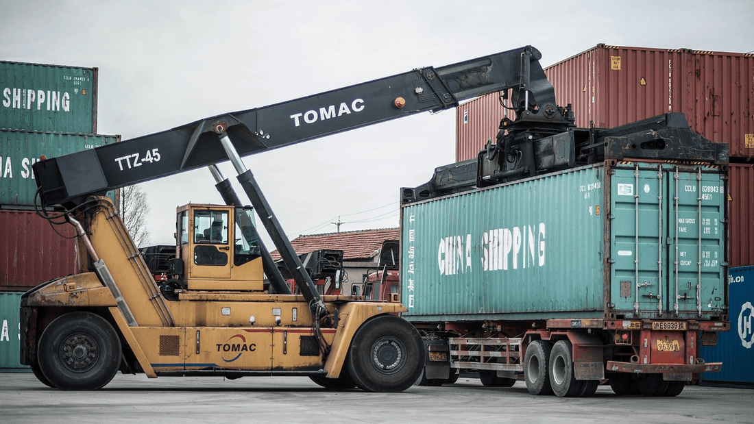 Where to Rent a Crane to Position a Shipping Container - USA Containers