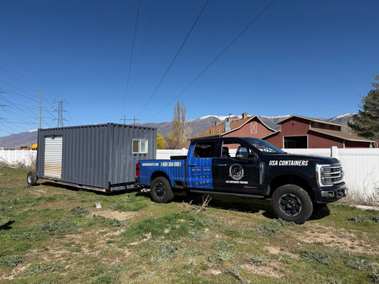 How to Move a Shipping Container Without a Crane - USA Containers