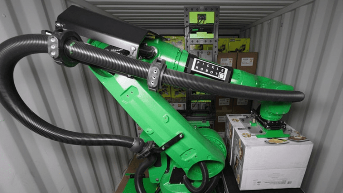 How Pickle Robots Change the Game for Loading and Unloading Shipping Containers - USA Containers