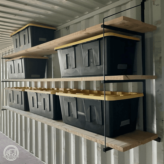Shipping Container Shelving Ideas: How to Add Storage to Any Container - USA Containers