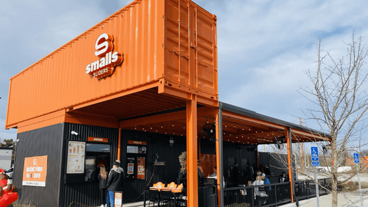 Smalls Sliders and the Sea “Can”: Why This Restaurant Design Works - USA Containers