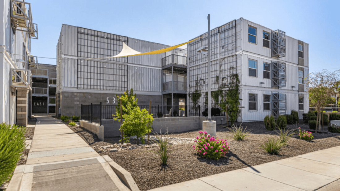Stacks on Polk: Phoenix’s New Apartment Complex Built from Shipping Containers - USA Containers
