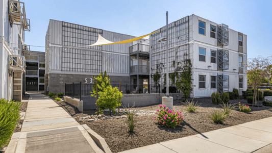 Stacks on Polk: Phoenix’s New Apartment Complex Built from Shipping Containers - USA Containers