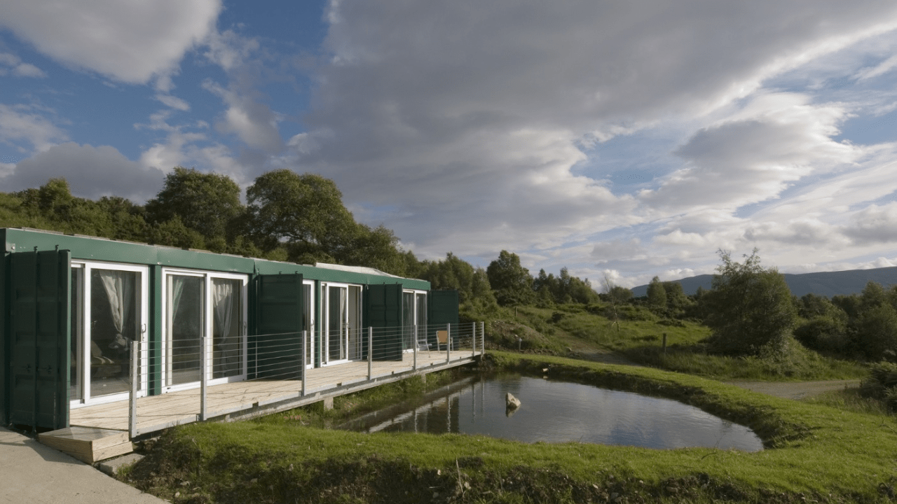 How Scotland’s Cove Park Transformed Shipping Containers into Creative ...