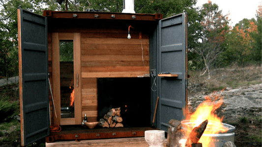 Why Shipping Container Saunas Are the Hottest Trend in Wellness Design - USA Containers