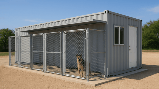 Using Shipping Containers to Expand Animal Shelter Space: How Hospitality Helping Hands Is Making a Difference - USA Containers