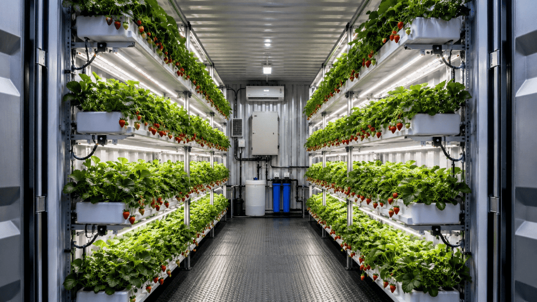 How to Grow Strawberries in a Shipping Container - USA Containers