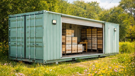Using Shipping Containers to Create a Modern Apiary - USA Containers
