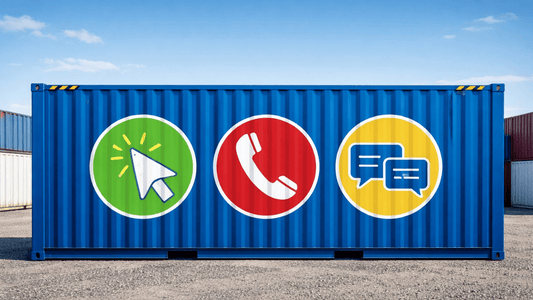 Click, Call, or Chat: Shipping Container Quotes from USA Containers - USA Containers