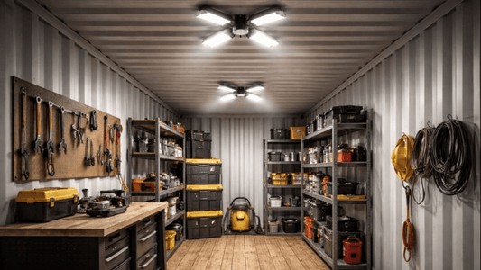 Smart Lighting Choices for Shipping Containers - USA Containers