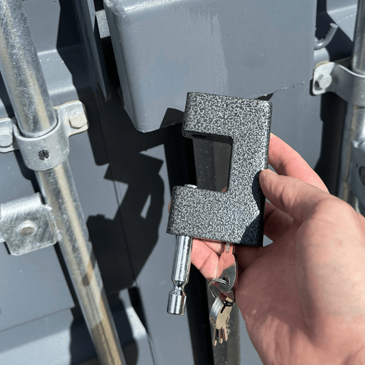 Shipping Container Locks - Heavy Duty Padlock with 4 Keys - USA Containers