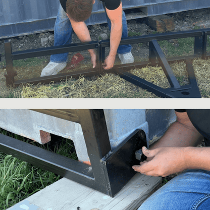 Shipping Container Tow Bar Hitch Kit - For Moving Containers - USA Containers