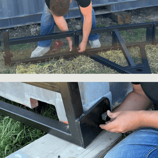 Shipping Container Tow Bar Hitch Kit - For Moving Containers - USA Containers