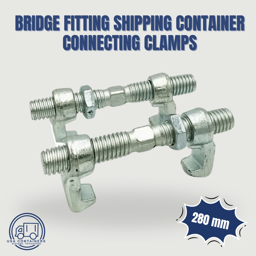 Bridge Fitting Shipping Container Connecting Clamps – USA Containers