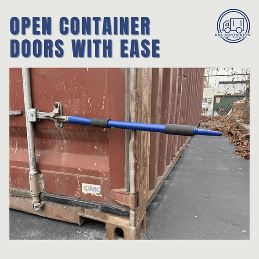 Easy - Open Leverage Bar for Shipping Container Doors And Trailer Straps - USA Containers