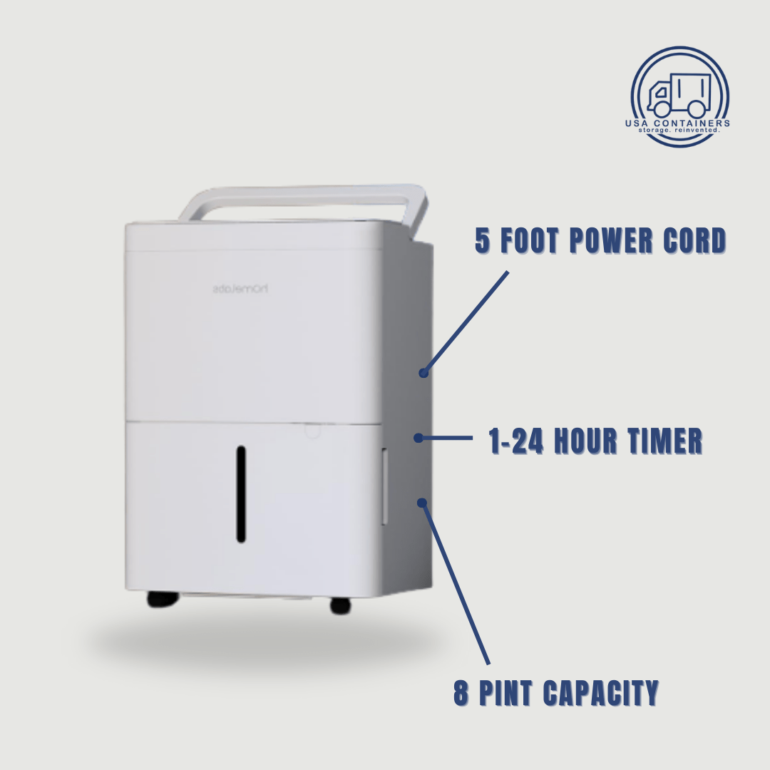 Shipping Container Plug In Dehumidifier - USA Containers