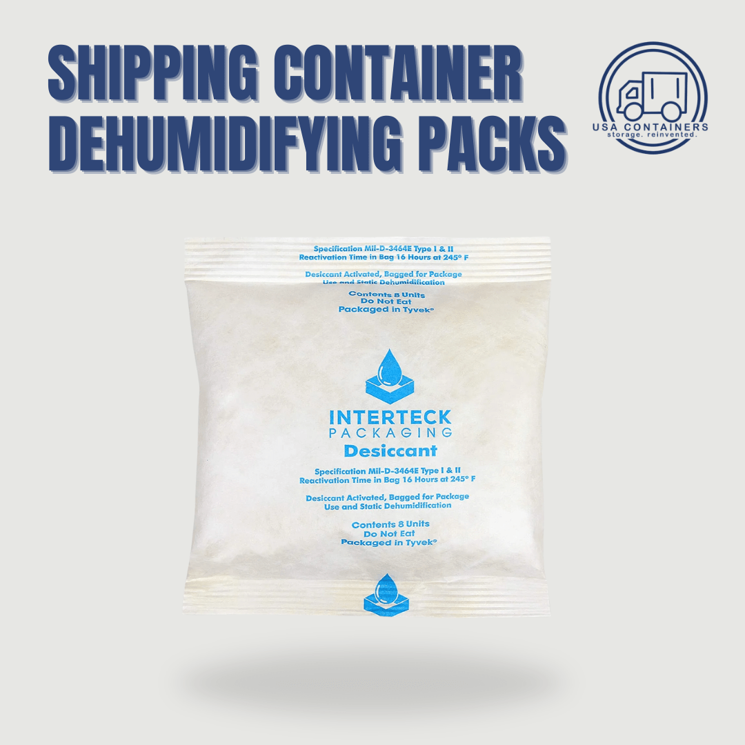 Shipping Container Dehumidifying Packs (36 cubic feet each) - USA Containers