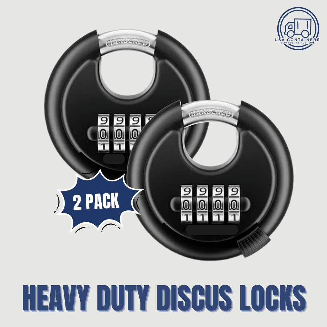 Heavy Duty Discus Locks 2 pack - USA Containers