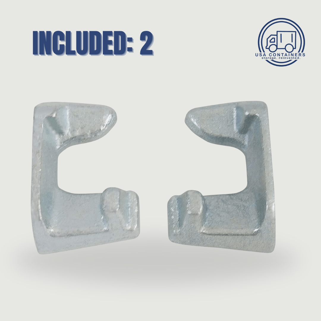 Shipping Container Door Lock Parts - Not Including Bar - USA Containers