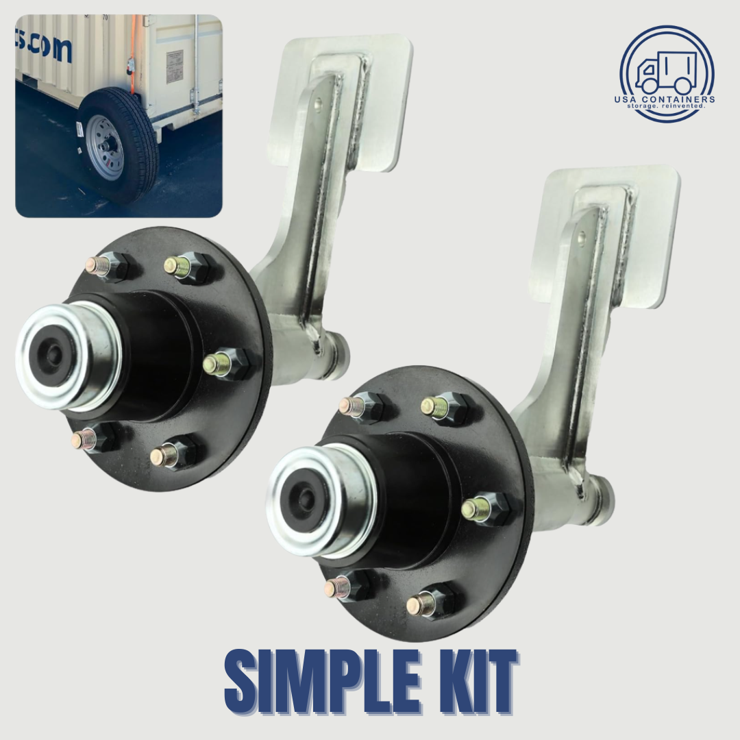 Shipping Container Wheel Movement Kit