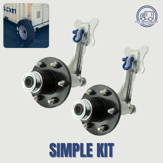 Shipping Container Wheel Movement Kit - USA Containers