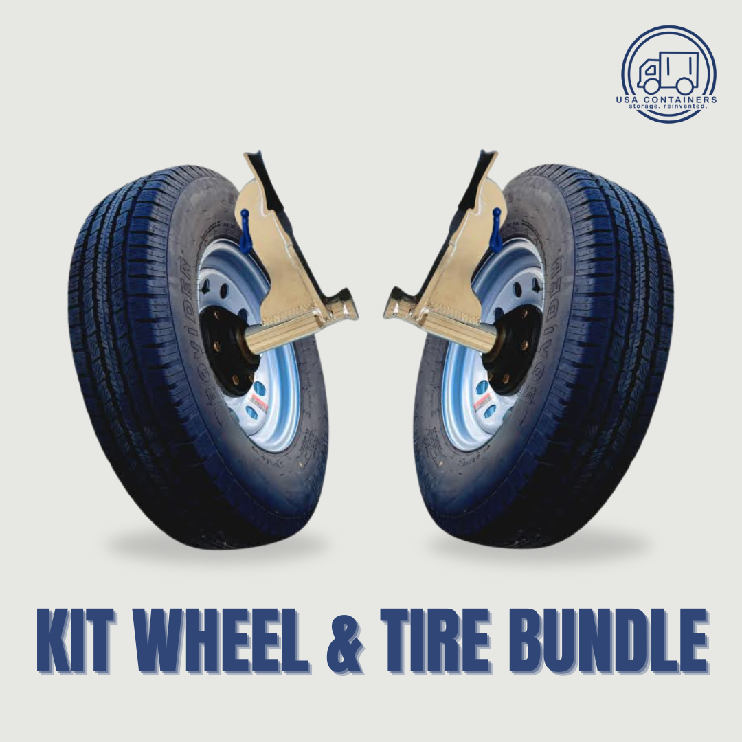 Shipping Container Wheel Movement Kit