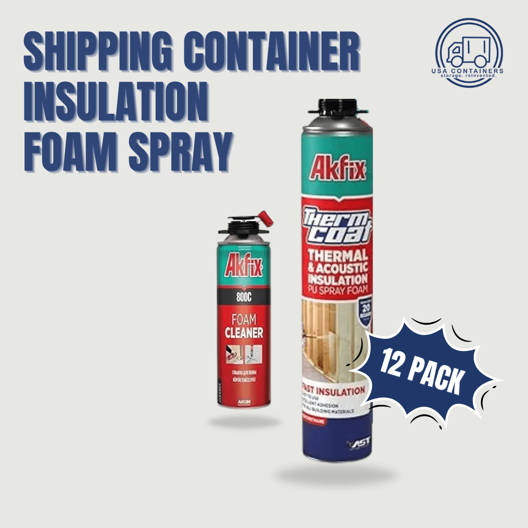 Shipping Container Insulation Foam Spray - USA Containers