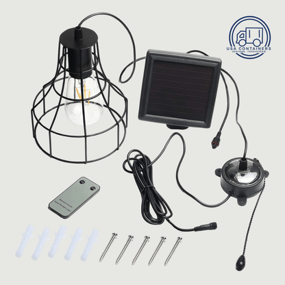 Shipping Container Interior Light - Solar Powered - Mountable - Easy Install - USA Containers