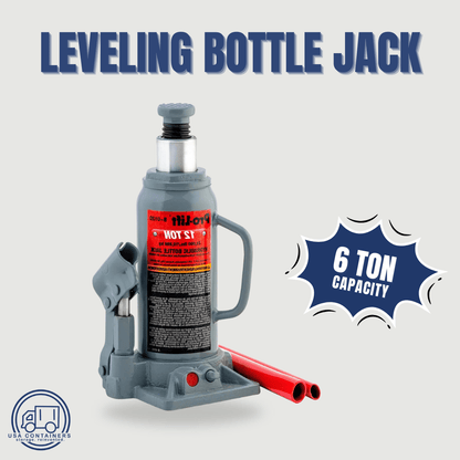 Shipping Container Leveling Bottle Jack - USA Containers