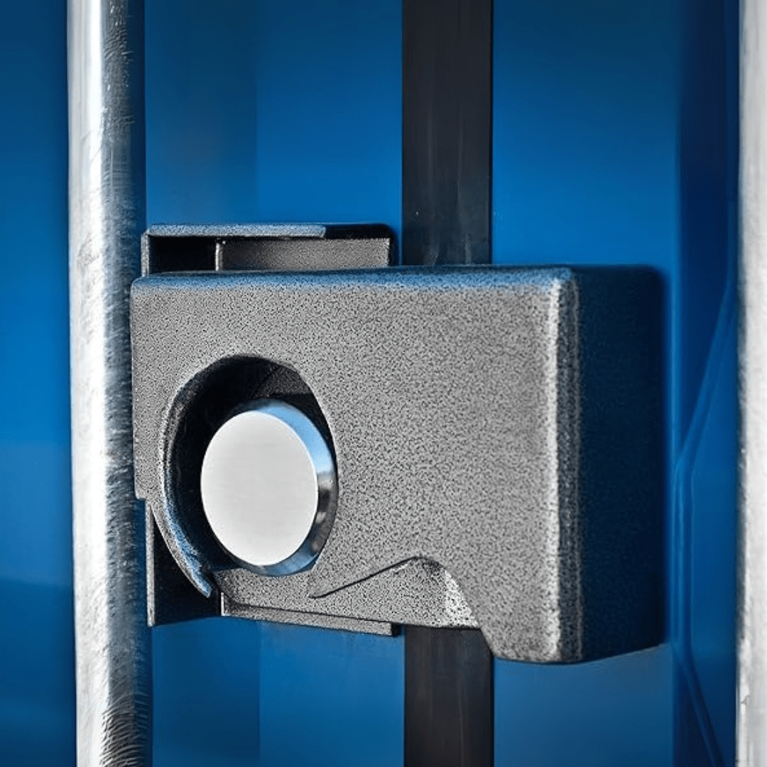 Heavy-Duty Bolt-On Puck Lock Box – Ultimate Security for Containers & Trailers