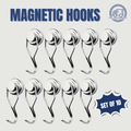 Shipping Container Magnetic Hooks For Hanging / Organizing - 10 pack - USA Containers