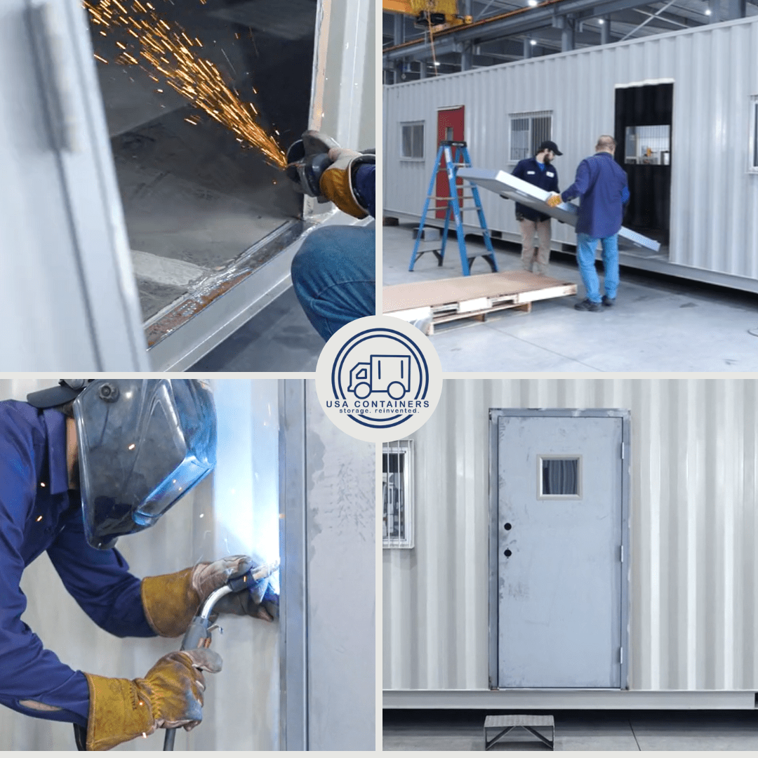 Shipping Container Man Door - USA Containers