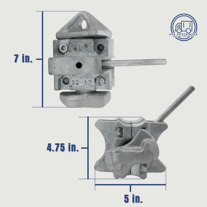 Shipping Container Manual Twist Lock - For Stacking Shipping Containers - USA Containers