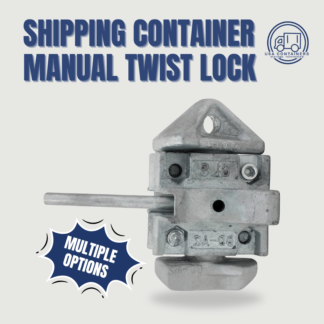 Shipping Container Manual Twist Lock - For Stacking Shipping Containers - USA Containers