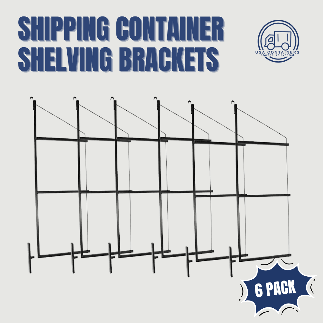 Shipping Container Shelving Brackets - USA Containers