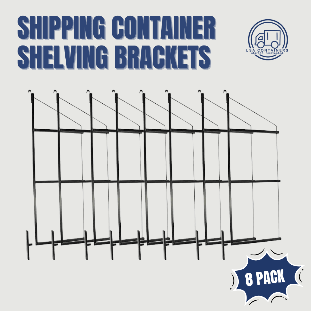 Shipping Container Shelving Brackets - USA Containers